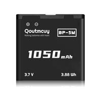 1050 mAh Li-Ion Replacement Battery for Nokia 5610, 5700, 6110 Navigator, 6220 Classic, 6500 Slide, 7390, 8600 Battery Compatible