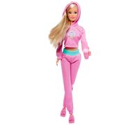 105733561 - Steffi Love Relax, Dressing Doll in Fashionable Jogging Suit, with Drink, Tablet and Cool Shoes, Doll 29 cm, from 3 Years