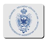 #10590 * Mouse Pad Queen's Cuirassier Regiment 1717 - 1919 Hohenfriedberg 1745 - Auerstadt 1806 - Ciurari 1916 Prussia