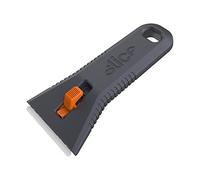 10591 Manual Utility Scraper, Locking Ceramic Blade, Rust , Finger Friendly, Soft-Touch Comfort Grips