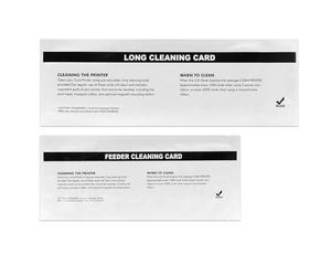 105999-701 12-Pack Cleaning Card 2 Piece Set for Zebra ZXP Series 7 ZXP7 ID Card Printer,12 Printer Path Cleaning Cards and 12 Feeder Cleaning Cards