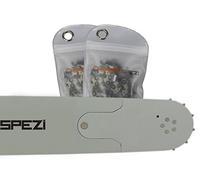 105cm Guide bar Drive 3/8" 135 drivelinks 1,6mm 2 Full Chisel Chains fits Husqvarna 562XP