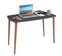 105cm Home Office, Study Computer Desk Solid Modern Wooden With Scandi Legs