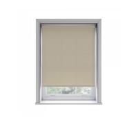 105Cm No Drill Self Adhesive Taupe Thermal Blackout Roller Blind (170Cm Drop)