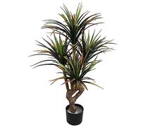 105cm Realistic Yukka Leaf Design UK Artificial Yukka Tropical House Plant
