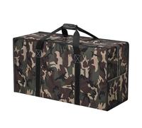 105L Extra Large Duffle Bag - 32.5 inch Holdall Bag Heavy Duty & Water Resistant Travel Bag Durable Luggage Storage Bag for Camping, Sports (Camouflage)