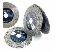 105mm-115mm-125mm Super Tile Blade Turbo Porcelain Diamond Disc Cutting And Grinding for Ceramic Porcelain Tile Granite Marbe 1PCS 115x22.23mm