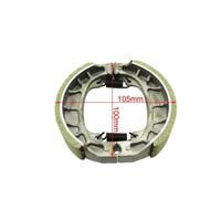 105mm Brake Drum Shoe Compatible With Motorsports Bike Models MB165 MB200 Fits Style Replacement Parts