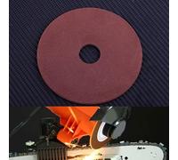 105mm Grinding Wheel Disc for Chainsaw Sharpening, 325 Pitch & 3/8" Chain Compatibility, Non-Woven Ceramic Abrasive Disc for Petrol Saw and Mill Chain