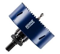 105mm Hole Saw Bi-Metal With Arbor And Pilot Drill. Circular Hole Cutter | For Stainless Steel, Steel, Sheet Metal, Wood, Plastic, Pipes & Drywall. Circular Holesaw Set M35 5% Cobalt Hole Cutter