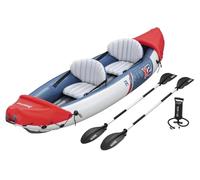Bestway Hydro-Force 2 Person Inflatable Kayak Set with Aluminium Oars and Hand Pump, 2 Man Kayak
