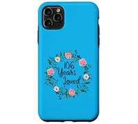 106 Years Loved Men Women Floral 106 Year Old 106th Birthday Case for iPhone 11 Pro Max