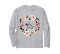 106 Years Loved Women Men 106 Years Old 106th Birthday Long Sleeve T-Shirt