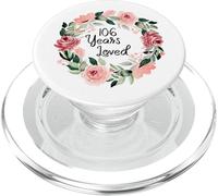 106 Years Loved Women Men 106 Years Old 106th Birthday PopSockets PopGrip for MagSafe