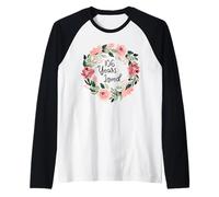 106 Years Loved Women Men 106 Years Old 106th Birthday Raglan Baseball Tee