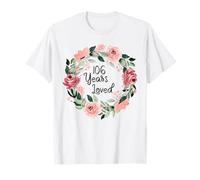 106 Years Loved Women Men 106 Years Old 106th Birthday T-Shirt