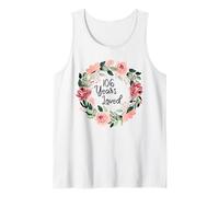 106 Years Loved Women Men 106 Years Old 106th Birthday Tank Top