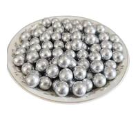 1060 Precision Solid Aluminum Balls, 0.5-6 Mm, Bearing Balls, High-Purity Aluminum for Research, Suitable for Magnetic Field-related Experiments and Vehicle Construction. (2.2mm*1000PCS)
