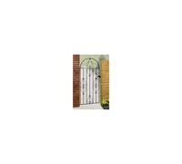 (1067mm GAP X 1905mm High) Classic Tall Bow Top Metal Gate