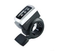 106DX Thumb Throttle for Electric Bikes Including Battery Level Display and Power Control Suitable for 36V and 48V Systems (48V)