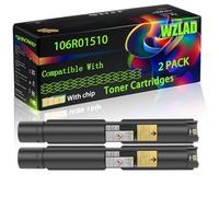 106R01510 Compatible for Xerox Toner Cartridges with Chip Phaser 6700 DN 6700 DNM 6700 DT 6700 DTM 6700 DX 6700 DXM 6700 N 6700 NM 6700 Printers (2 Pack Black)