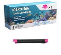 106R01566 Toner Cartridges Compatible for Xerox Phaser 7800 7800DN 7800DX 7800GX Printers, High-Definition Printing Effect with Chip, 34000 Pages (1 Pack Magenta)
