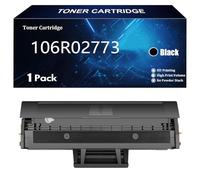106R02773 Toner Cartridge Replacement for Xerox 106R02773 for Xerox Phaser 3020 WorkCentre 3025 Printer with Chip,Black-1 Pack
