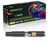 106R03737 Compatible for Xerox Toner Cartridges with Chip VersaLink C7025T C7030 C7030D C7030S Printers (1 Pack Black)