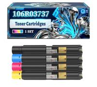 106R03737 Toner Cartridges Compatible for Xerox VersaLink C7020 C7020D C7020DN C7020DNW C7020S Printers, With Chip Large Capacity 33600 Pages (1 Pack Magenta)