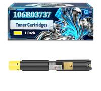 106R03737 Toner Cartridges Compatible for Xerox VersaLink C7025T C7030 C7030D C7030S C7030T Printers, With Chip Large Capacity 33600 Pages (1 Pack Yellow)