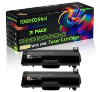 106R03944 Compatible for Xerox Toner Cartridge with Chip VersaLink B600 B605S B610 B615X B600DN Printers (2-Pack Black)