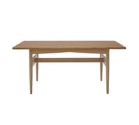 107 Coffee Table White Oiled Oak/Teak Veneer