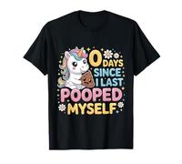 107 Days Since I Last Pooped Myself Meme T-Shirt
