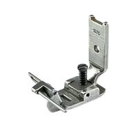 107C Edge Guide Presser Foot Fit for Sin-ger 107G, 457G, for JU-KI LZ-2280,LZ-2284,LZ-229, for Con-sew 275R Industrial Zigzag Sewing Machines(107C - 8mm Foot)