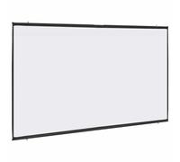 vidaXL 108" Wall-Hanging Projection Screen - 16:9, Polyester Matte Surface for Home Theater/Office