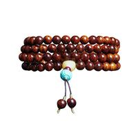 108-Bead Rosewood Bracelet Brings Good Luck, Wealth, And Blessings