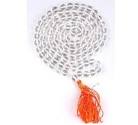 108 Beads mala Praying 100% Neatural Beads Hand Made Rudraksh Mala | Clear Crystal Mala | Tulsi Mala | Haldi Mala | Tulsi Mala | Kamal Gatta Mala | Mala Bag Japa Mala (Tulsi Mala)