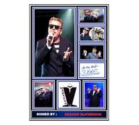 (108) Graham McPherson Suggs Madness Music Legend Signed A4 Photograph (21 X 297 CM) Art Work Wall Art Display Great Gift Idea (REPRINT) #####