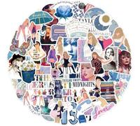 108-Pack Music Singer Stickers, Waterproof Vinyl Stickers for Water Bottle, Laptop, Phone, Skateboard, Luggage, Guitar - Matt Finish Art Crafts Gift for Teens Adults