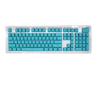 108 PBT Keycap Set, Multi Color Optional Doubleshot Backlit Mechanical Keyboard Replacement Keycaps with Key Puller(blue)