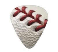 108 Pcs Guitar Picks Bulk 3 Different Thickness Personalized Guitar Plectrums With Storage Box Baseball Lace Close Up Guitar Accessories For Bass Electric Guitar Acoustic Guitar Lovers