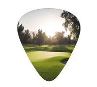 108 Pcs Guitar Picks Bulk 3 Different Thickness Personalized Guitar Plectrums With Storage Box Golf Course Guitar Accessories For Bass Electric Guitar Acoustic Guitar Lovers