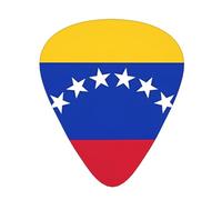 108 Pieces Guitar Picks in Bulk, 3 Different Thickness Custom Guitar Tips with Storage Box, Venezuela Guitar Accessories for Bass, Electric Guitar, Lovers