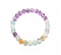 108 Prayer Beads Necklace Bracelet Tassel Natural Crystal Stone Gems -Bracelet-(+Colorful Fl...