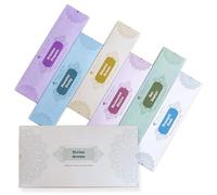 108 Sticks Natural Joss Handmade Incense Sticks, 9 Inch Long & Slow Burning, Natural 6 Mixed Flavour Scent, for Meditation, Yoga, Relaxing, Non Toxic Hand Rolled Incense Stick Gift Set (Divine Aroma)