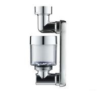 1080 Degree Rotating Faucet Extender with Filter Swivel Faucet Attachment Faucet Aerator Tap Extension for Kitchen Sink Bathroom Basin(filter)