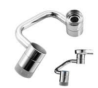 1080 Faucet Extender for Kitchen Sink - Tap Extension Nozzle, Spray Adapter | Flexible Robotic Arm Swivel Bubbler, 360 Aerator Head for Washing Vegetables, Cleaning Dishes, Rinsing Basin