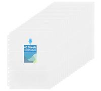 1080 Pockets Trading Card Protector Sleeves, 60 Sheets 9-Pocket 8-Silk Card Holder Pages for Game Sports MTG, TCG, Baseball Standard Cards Supplies OS22060