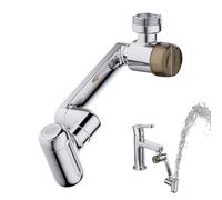1080° Rotating Faucet Extender, 4 Modes Water Tap Extender, with Upward Facial Mist, Universal Sink Water Faucet Aerator for Bathroom and Kitchen