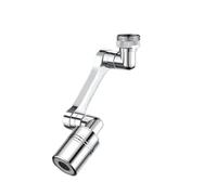 1080° Rotating Faucet Extender U Shaped Robotic Arm Splash Proof Filter Extends Water Nozzle Bathroom Kitchen Accessories(1080 Degree Double)